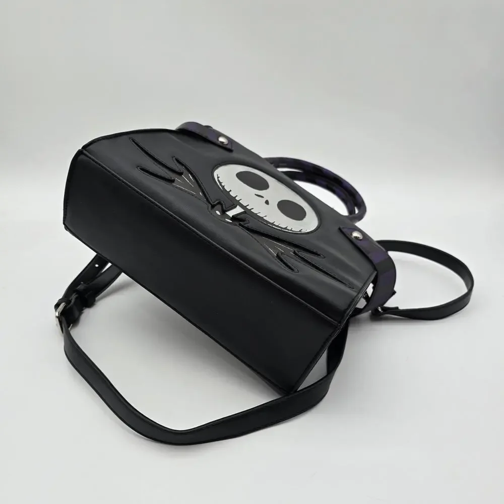 The Nightmare Before Christmas Black Crossbody Bag Skellington Burton Bioword